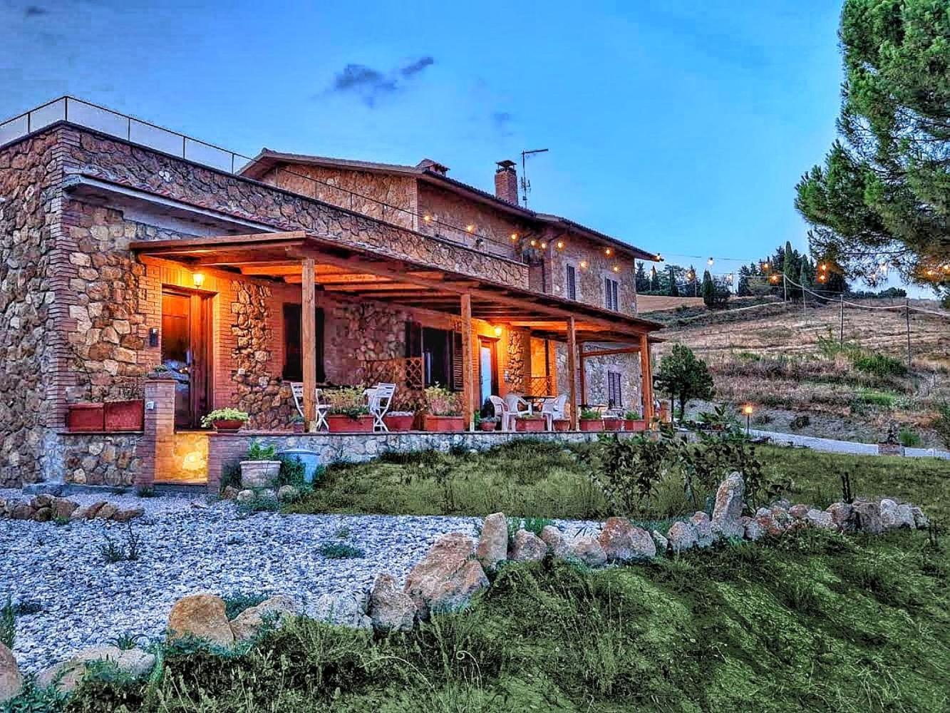 Agriturismo Il Casato Mag-Il Giogo 皮恩扎 外观 照片